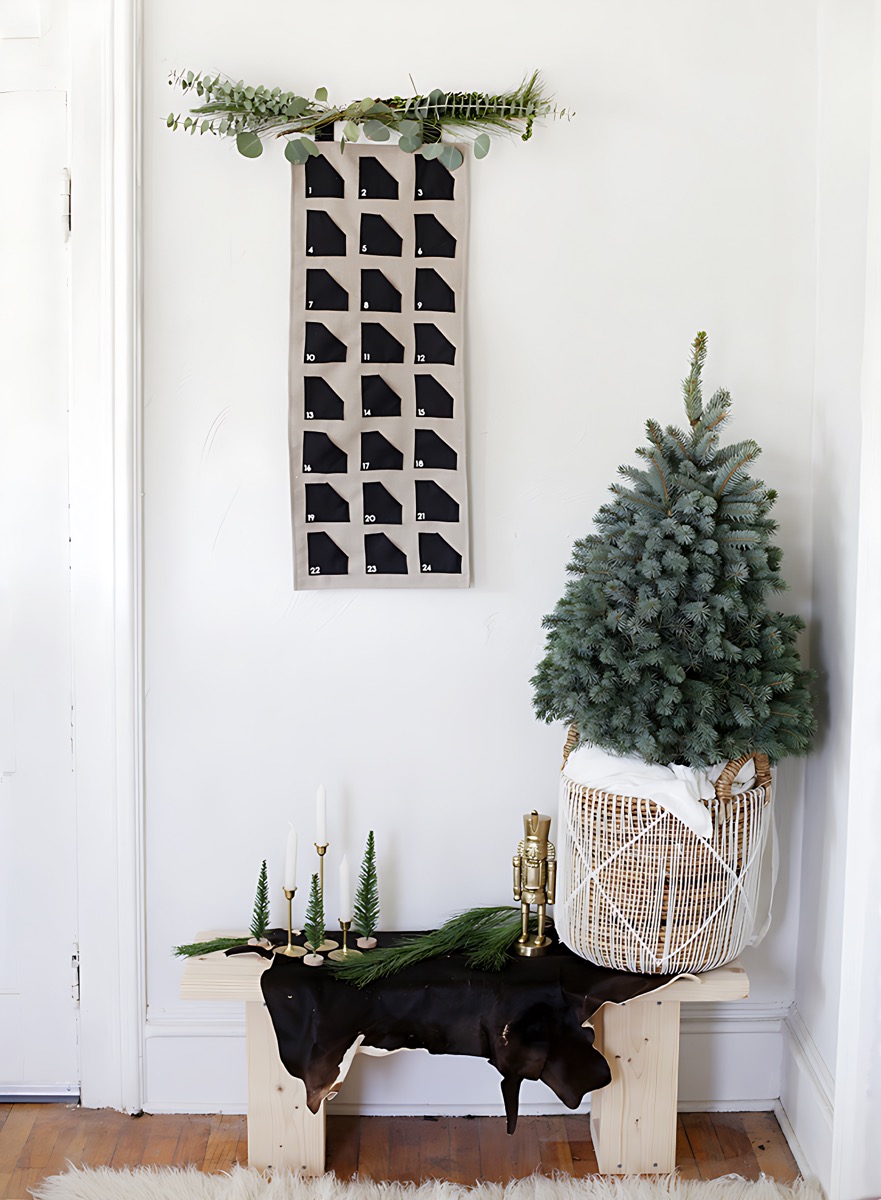 DIY Fabric Advent Calendar