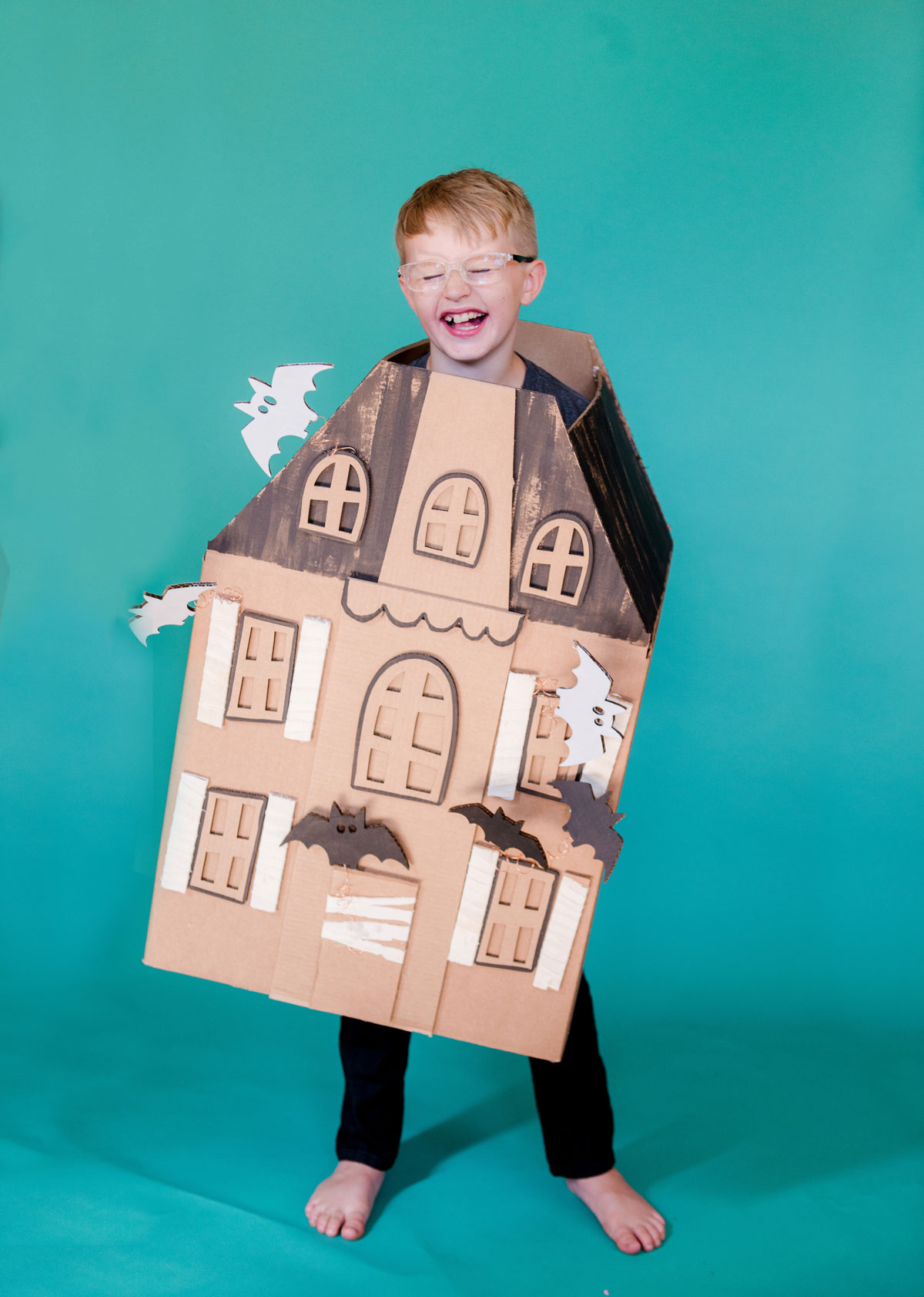 DIY Haunted House Halloween Costume