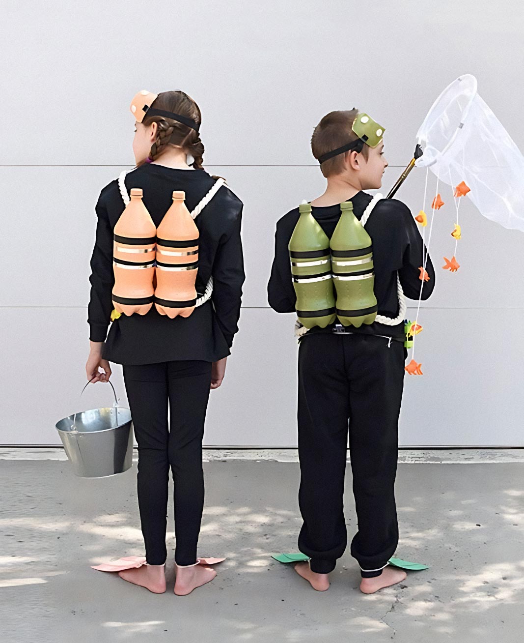 DIY Scuba Diver Halloween Costume