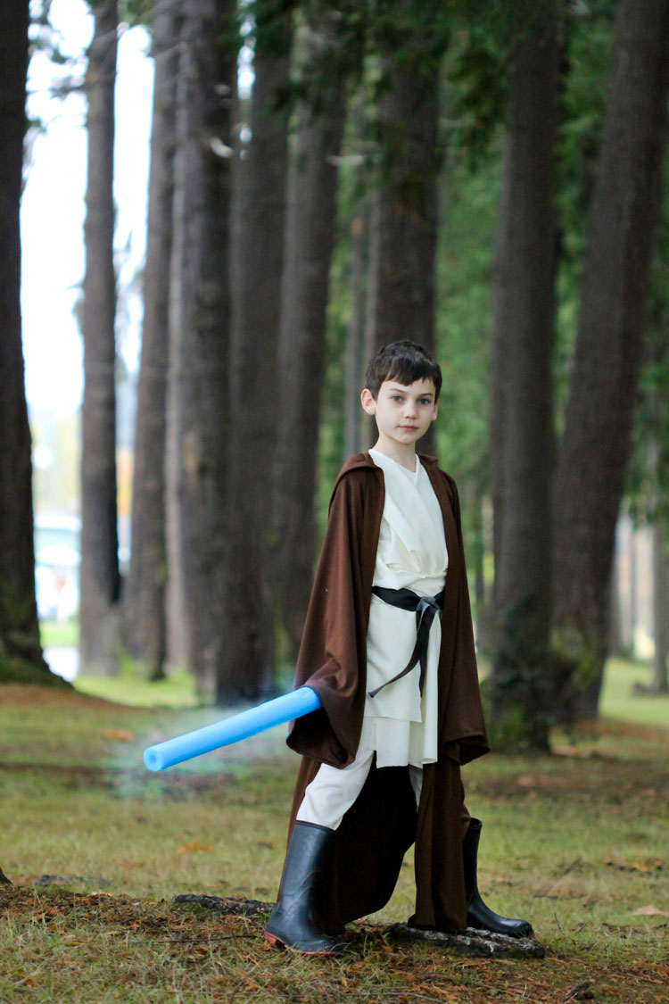 DIY Star Wars Obi-Wan Halloween Costume