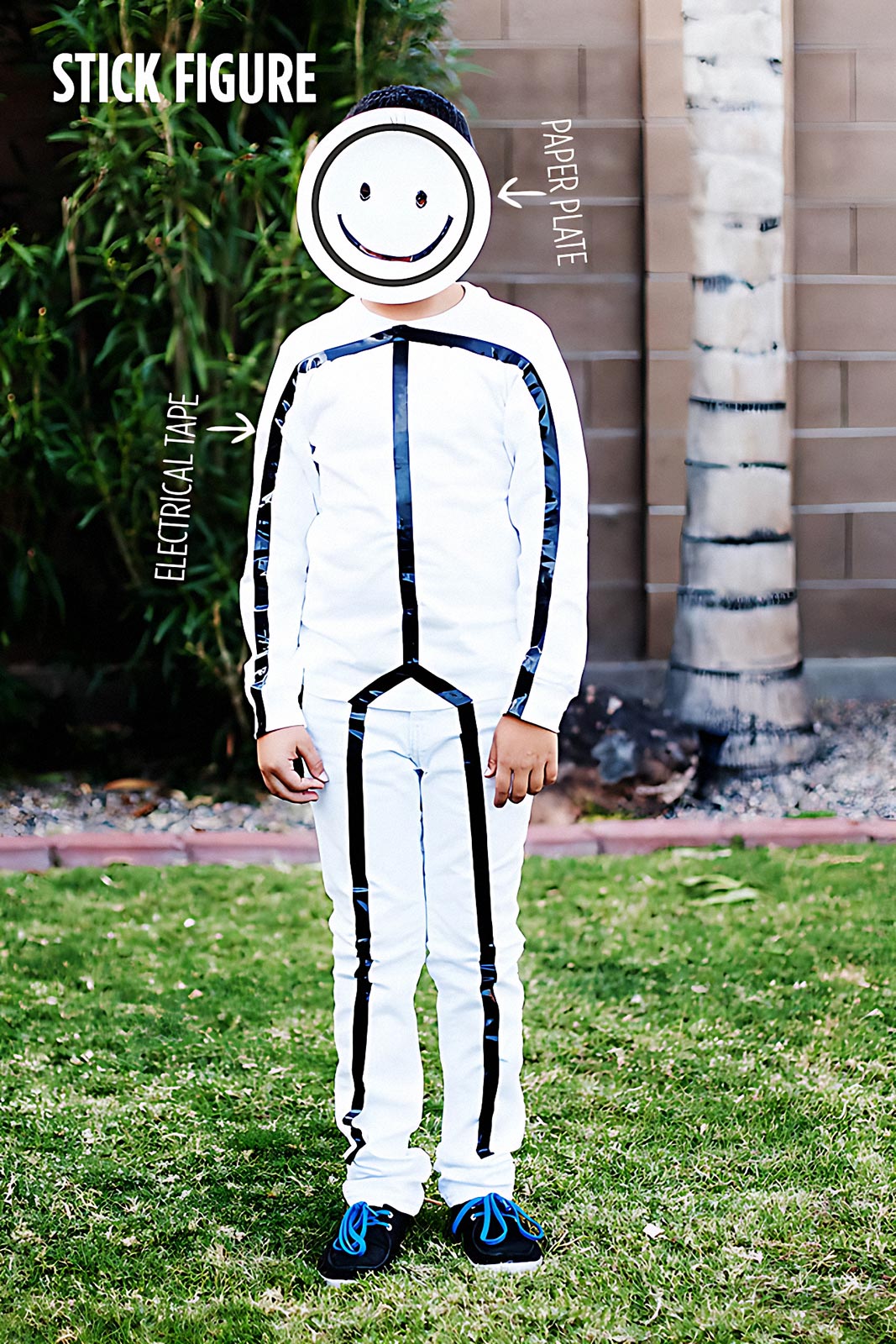 DIY Stick Figure Halloween Costume