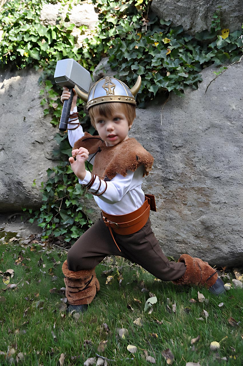 DIY Viking Halloween Costume
