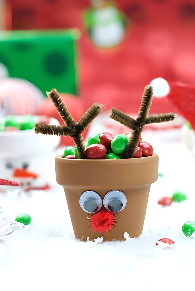 Holiday Character Candy Pots